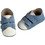 Everkid Βαπτιστικά Sneakers Αγκαλιάς για Αγόρι Δερμάτινα Ανατομικά Μπλε A512P