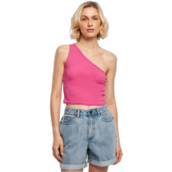 Urban Classics Γυναικείο Καλοκαιρινό Crop Top Βαμβακερό Φούξια TB2609-02260
