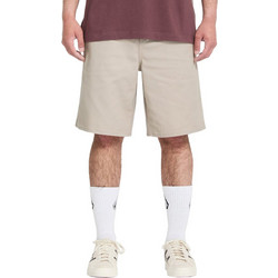 Volcom Ανδρική Βερμούδα Υφασμάτινη Μπεζ A0912617-LKH