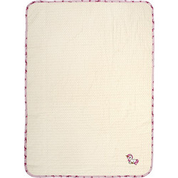 Dimcol Unicorn 189 Κουβέρτα Κούνιας Πικέ 100x160 Μπεζ
