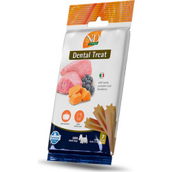 Farmina N&D Pumpkin Dental Treat Adult Mini with Lamb, Pumpkin & Blueberry 60gr 15τμχ