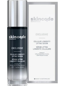 Skincode Exclusive Cellular Longevity Lifting Αντιγηραντικό Serum Προσώπου για Σύσφιξη 30ml