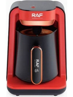 Raf R-147R Μηχανή Ελληνικού Καφέ 500W 280ml Κόκκινη