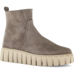 Gabor Γυναικεία Μποτάκια Αστραγάλου Suede Γκρι 76780-30