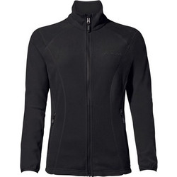 Vaude Rosemoor II Γυναικεία Ζακέτα Fleece Κοντή με Φερμουάρ Μαύρη 42761-010