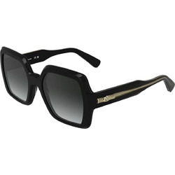 Longchamp LO790S 001 Γυναικεία Γυαλιά Ηλίου Τετράγωνα Κοκάλινα Μαύρα με Μαύρο Φακό