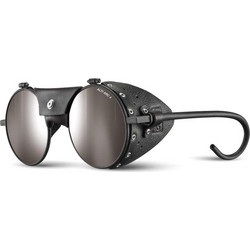 Julbo J010-6123 Ανδρικά Γυαλιά Ηλίου Στρογγυλά Κοκάλινα Μαύρα με Μαύρο Φακό
