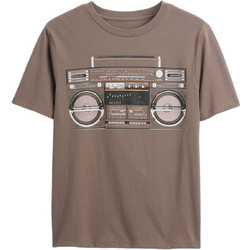 Gap Παιδικό T-Shirt Κοντομάνικο Καφέ 887411006