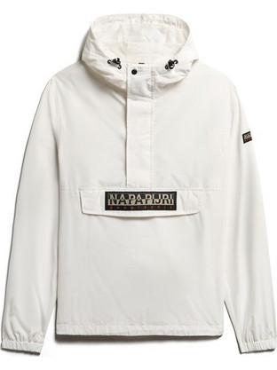 Napapijri Ανδρικό Μπουφάν Pullover Λευκό NP0A4GCEN1A