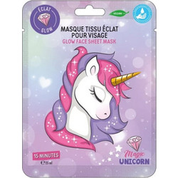 Take Care Unicorn Sheet Μάσκα Προσώπου για Ενυδάτωση & Λάμψη με Υαλουρονικό 1τμχ