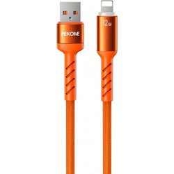 WK WDC-C13i USB-A to Lightning Cable 12W 1.2m Orange