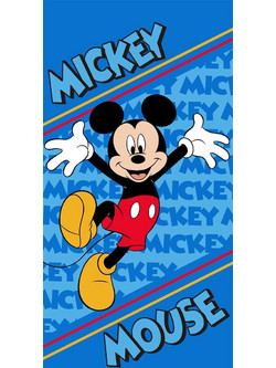Dimcol Mickey 177 Παιδική Πετσέτα Θαλάσσης Μπλε 70x140cm
