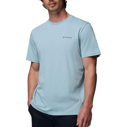 Columbia Ανδρικό Αθλητικό T-Shirt Γαλάζιο 2155021-462