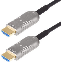 StarTech Καλώδιο HDMI Male to HDMI Male 15.2m Black Silver 8K-A-50F-HDMI-CABLE