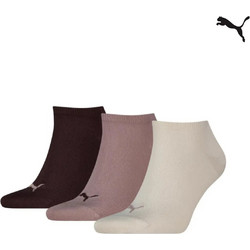 Puma Ανδρικές Κάλτσες Κοντές Μαύρες Nude Μπεζ 3Pack 938624