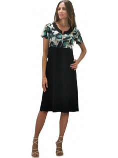 Billy's Fashion Midi Καλοκαιρινό Καθημερινό Φόρεμα Μεταξωτό Μαύρο 26022