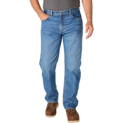 Carhartt Ανδρικό Τζιν Παντελόνι Loose Εφαρμογή Μπλε 106988-HR2