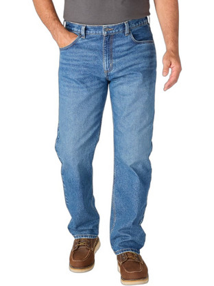 Carhartt Ανδρικό Τζιν Παντελόνι Loose Εφαρμογή Μπλε 106988-HR2
