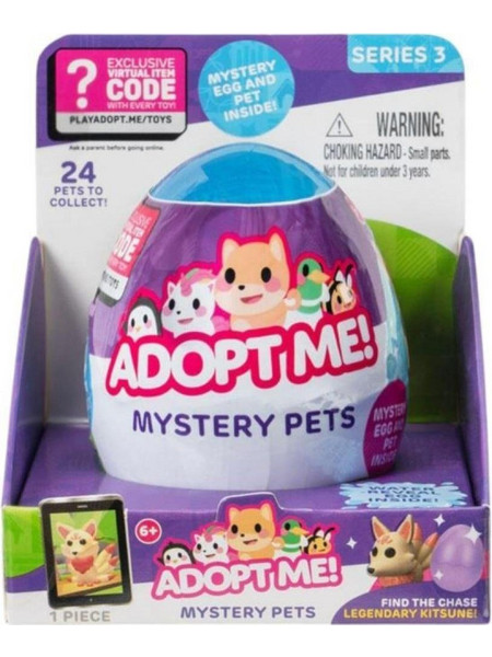Jazwares Adopt Me W3 Mystery Pets Αυγό με Φιγούρα Έκπληξη