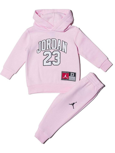 Jordan Παιδικό Σετ Φόρμας Ροζ 65C651-A9Y