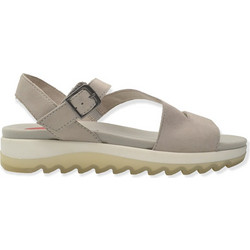 Jana Γυναικεία Σανδάλια Suede Γκρι 8-28600-28-204