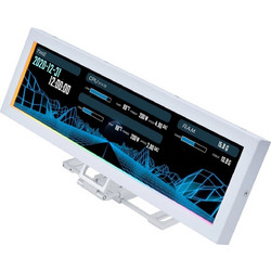 Lian Li US88v1 Ultrawide IPS Φορητό Monitor 8.8" 1920x480 60Hz White