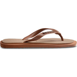 Havaianas Γυναικείες Σαγιονάρες Αντιολισθητικές Μπρονζέ 4149944-4258