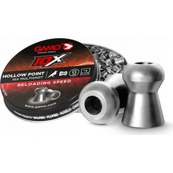 Gamo Hollow Point 10x Βολίδες Pellets Αεροβόλου 5.5mm Μολυβένιες 1g / 15.43gr 250τμχ