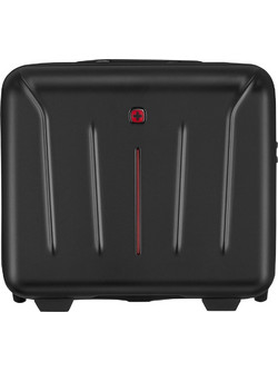 Wenger Amplix 653893 Βαλίτσα Καμπίνας 40x44x19cm με 4 Ρόδες Μαύρη