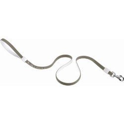 Ferplast Lux Λουρί Σκύλου Δερμάτινο 1.1m x 12mm Γκρι