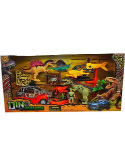 BW Dino Paradise Playset 2104-3 Σετ Φιγούρες Δεινόσαυροι για 3+ Ετών