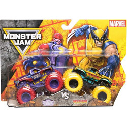 Spin Master Monster Jam Marvel The Sentinels vs Wolverine