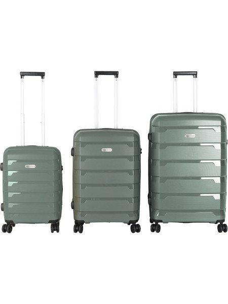 Polo Tokyo 965005-6500 Σετ Βαλίτσες 3τμχ Πράσινες