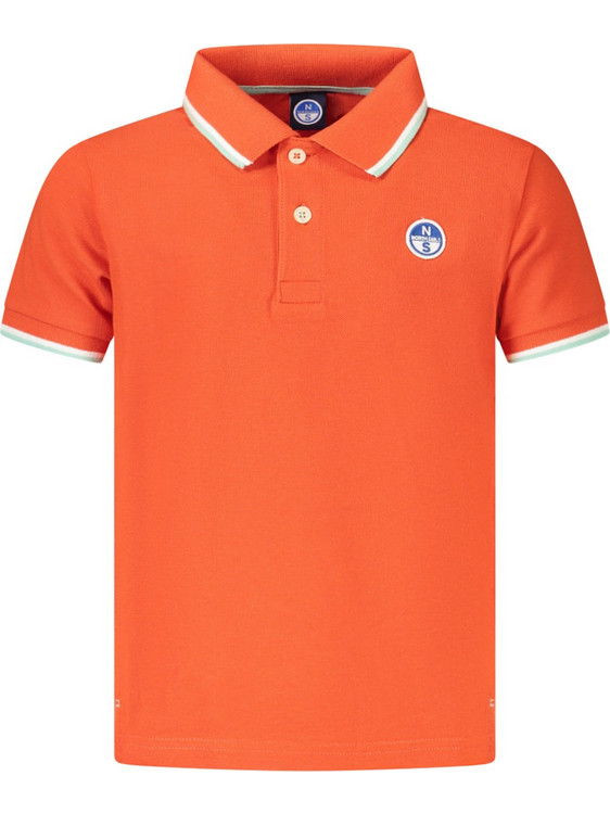 North Sails Παιδικό Polo Κοντομάνικο Πορτοκαλί 794490000-0719