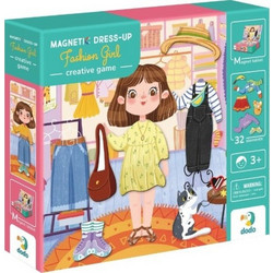 Μαγνητικό Παιχνίδι Dress Up Fashion Girl