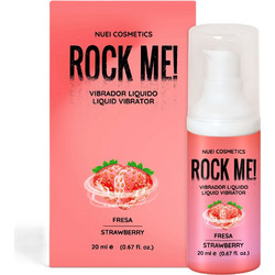NUEI Rock Me! Strawberry Liquid Vibrator 20ml