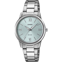 Casio Γυναικείο Ρολόι με Ασημί Μεταλλικό Μπρασελέ LTP-1303DD-2A