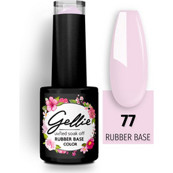 Gellie 77 Rubber Base Ημιμόνιμο Βερνίκι Νυχιών