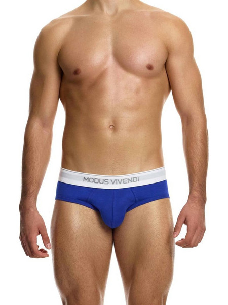 Modus Vivendi Ανδρικό Σλιπ Βαμβακερό Royal Blue 12411
