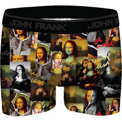 John Frank Mona Lisa Ανδρικό Μποξεράκι 3Pack Μαύρο JFBDMOD113