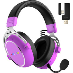 Hator Hypergang 3 Ασύρματο Gaming Headset Over Ear Purple