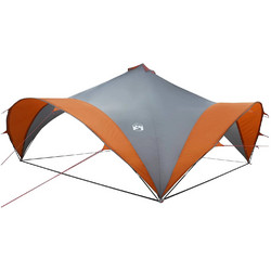 vidaXL Τέντα Παραλίας Πορτοκαλί 600x600x400cm 42028613