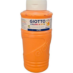 Giotto Δακτυλομπογιά Πορτοκαλί 750ml 536005