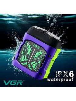 VGR V-344 Ξυριστική Μηχανή Προσώπου Επαναφορτιζόμενη Αδιάβροχη