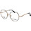 Trussardi TSW1039 09A Γυναικείος Σκελετός Γυαλιών Οράσεως Μεταλλικός Χρυσός Μαύρος