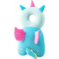 Giggles and Co Προστατευτικό Μαξιλάρι Πλάτης Unicorn Velvet Blue