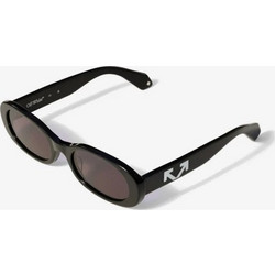 Off White OW1033 1007 Γυναικεία Γυαλιά Ηλίου Ορθογώνια Κοκάλινα Μαύρα με Καφέ Φακό