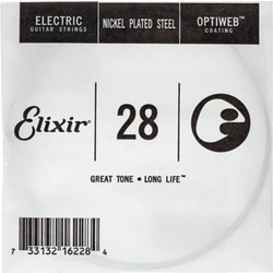 Elixir Strings 16228 Χορδή Ηλεκτρικής Κιθάρας Nickel Plated Steel 28"