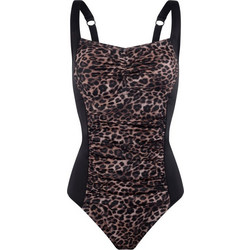 Dorina Mercadona Ολόσωμο Μαγιό Animal Print Σοκολατί FXSS0043MI010-PR0018
