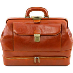 Tuscany Leather Giotto Ιατρική Τσάντα Δερμάτινη Μελί